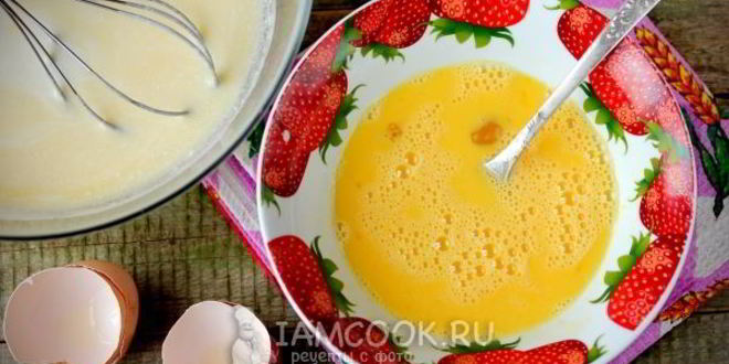 Рецепт заливного теста на кефире для пирога