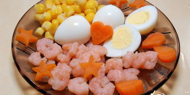Рецепт заливного яйца фаберже с креветками
