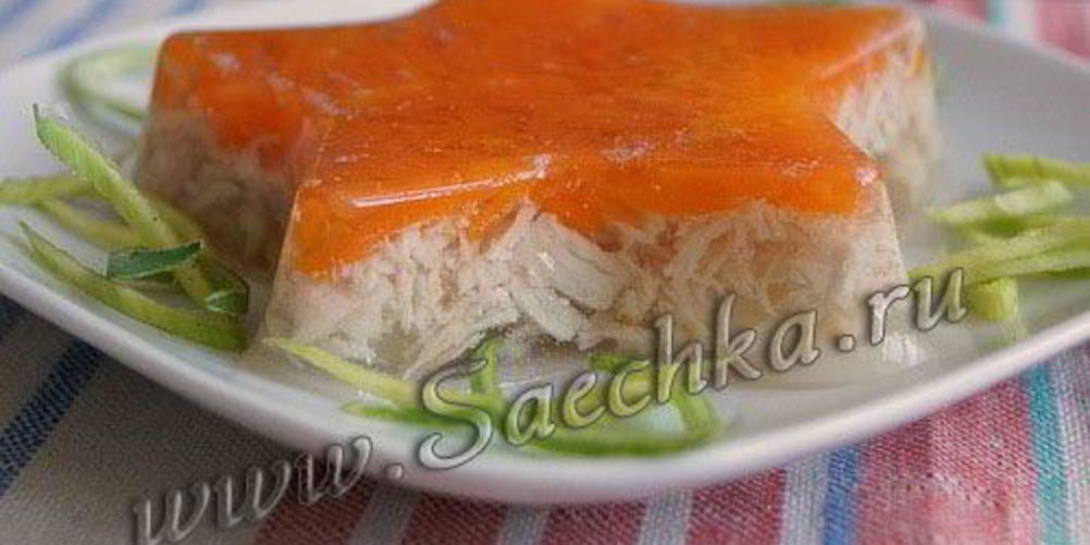 Как приготовить заливное