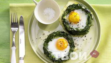 Рецепт Запеченных яиц