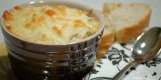 Рецепт жульена грибного со сметаной