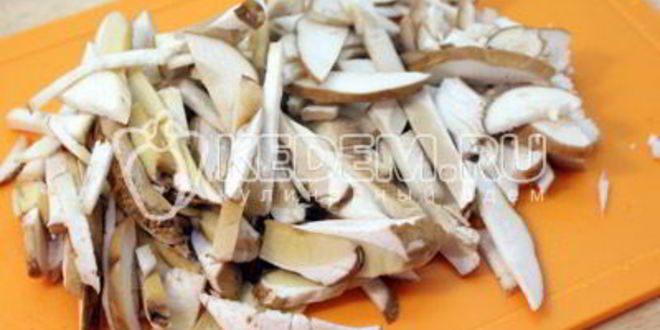 Рецепт жульена из белых грибов