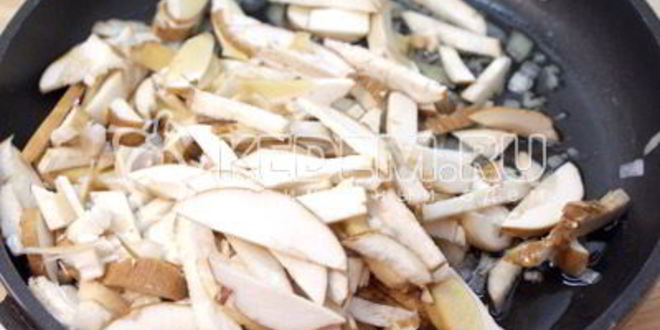 Рецепт жульена из белых грибов