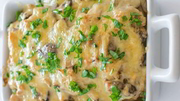 Рецепт Жульена классического с курицей и грибами