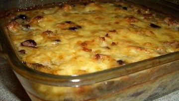 Рецепт Жульена с курицей и грибами, запеченный в духовке