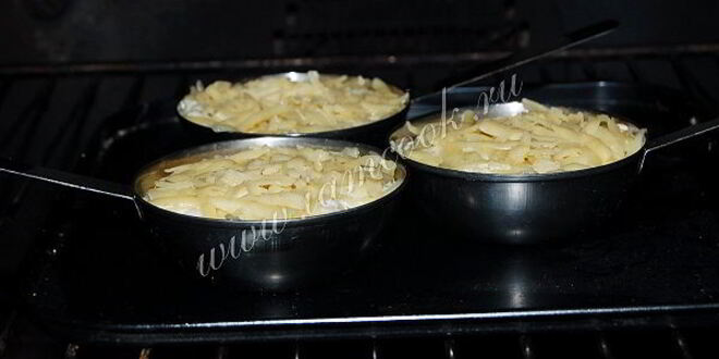 Рецепт жульена с курицей