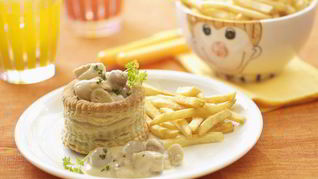 Рецепт Жульена в булочках