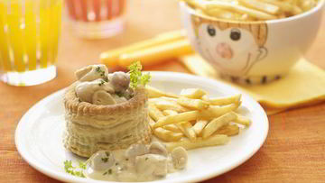 Рецепт Жульена в булочках