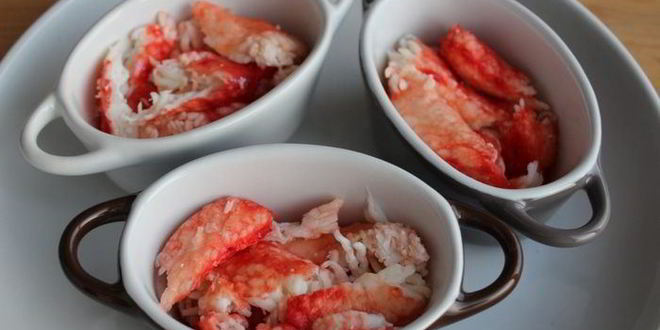 Рецепт жюльена из крабов с белыми грибами