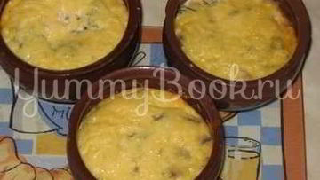 Рецепт Жюльена из языка с грибами