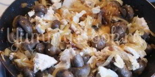Рецепт жюльена с курицей и шампиньонами