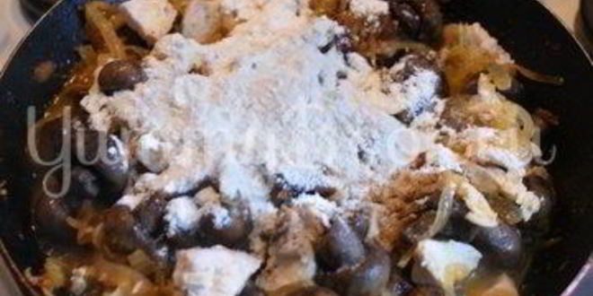 Рецепт жюльена с курицей и шампиньонами