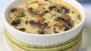 Рецепт Жюльена с шампиньонами в духовке